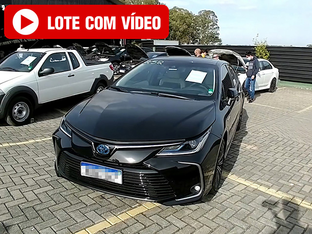 LOTE 002 - Toyota Corolla Altis Hybrid 1.8 16V Flex Aut.2020