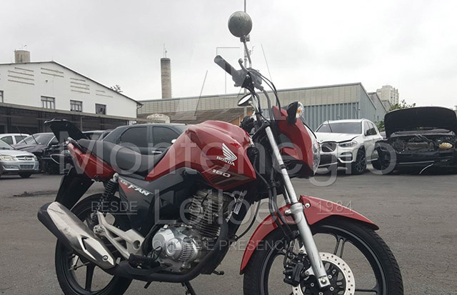 LOTE 015 - HONDA CG 160 2018