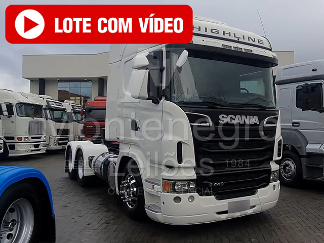 LOTE 010 - Scania R-480 A 6X4 Highline 2p 2013