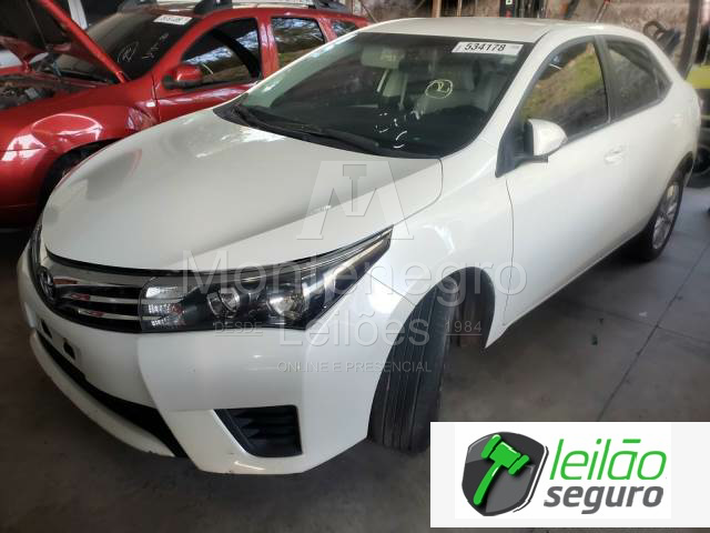 LOTE 018  TOYOTA/COROLLA GLI CVT 1.8 16V DUAL VVT-I 2017