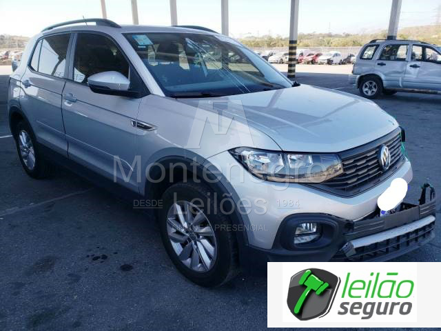 LOTE 021 VOLKSWAGEN/T-CROSS SENSE 200 AT 1.0 12V TSI TURBO 2020