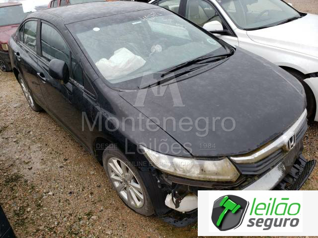 LOTE 002 HONDA/CIVIC LXS 1.8 16V I-VTEC 2014