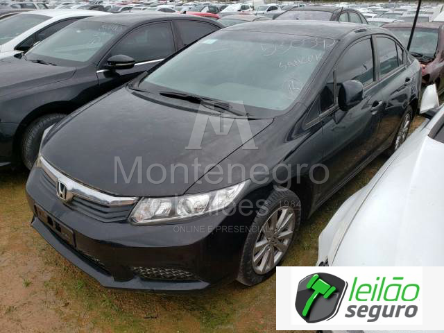 LOTE 003 HONDA/CIVIC LXS 1.8 16V I-VTEC 2014