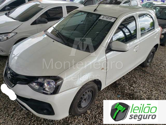 LOTE 029 TOYOTA/ETIOS X 1.3 16V DUAL VVT-I