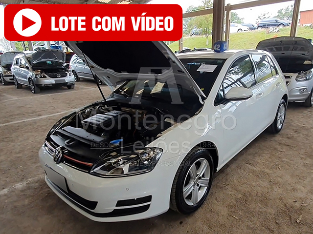 LOTE 012 - Volkswagen Golf Comfortline 1.6 MSI (Flex) 2016